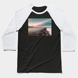 Pebbles and Algae in Snowy Grace V5 Baseball T-Shirt